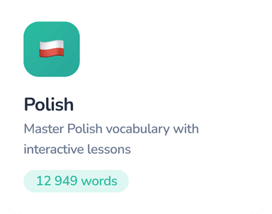 Polish lesson preview